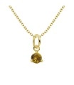 November Birthstone Silver Necklace SPE-5720